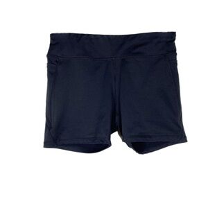 Layer 8 Girl’s Black Athletic Wear Black Shorts